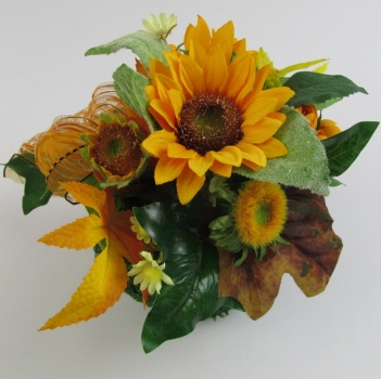 Kugelgesteck "Sonnenblumen"
