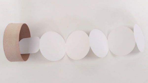 Dose rund "Leporello" ø 14,5 cm höhe 5 cm